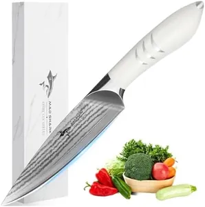 5 Inch Damascus Steel Paring Knife Ergonomic Handle Design